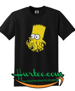 Bart Simpson Squid T Shirt