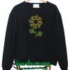 Biker Sunflower Sweatshirt