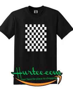 Checkered Black T shirt