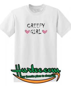 Creepy Girl Hearts T-shirt