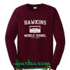 Hawkins Middle School Sweatshirt