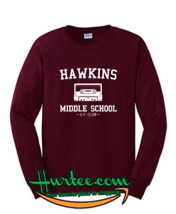 Hawkins Middle School Sweatshirt