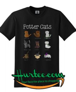 Potter Cats T Shirt