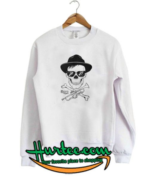 Timmy Trumpet skull sweatshirt