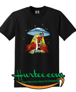 Alien Christmas T-shirt