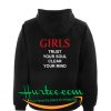 Girls Trust Your Soul Clear Hoodie