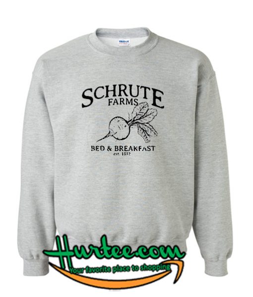 Schrute Farms Bed and Breakfast Crewneck Sweatshirt