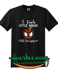 Spiderman I Teach Little Heroes T Shirt