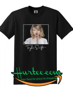 Taylor Swift Cast Signed Autograph T Shirt