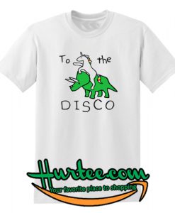 Unicorn Dinosaur To The Disco T-Shirt