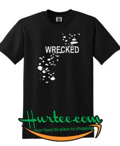 Wrecked Nibbled Motif T shirt