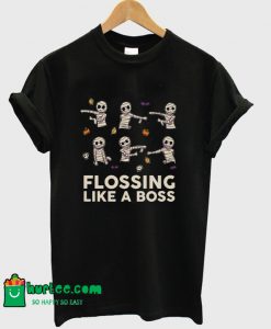 Flossing Like A Boss Halloween T-Shirt