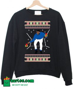 1-800 Hotline Bling Drake Christmas Sweatshirt