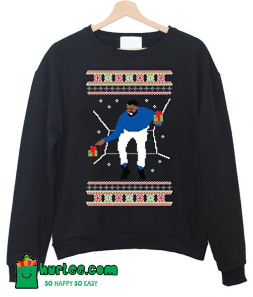 1-800 Hotline Bling Drake Christmas Sweatshirt