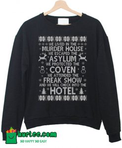 American Christmas Horror Story Sweatshirt