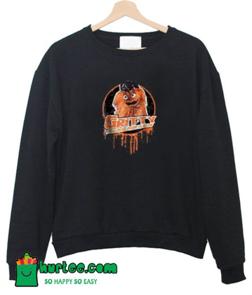 Gritty Philadelphia Flyer Hockey Mascot Sweatshirt