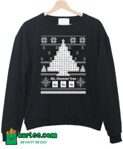 Oh Chemist Tree Christmas Sweatshirt