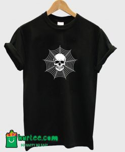 Skull Head Cobweb T-Shirt