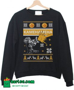 Songoku Kamehameha Christmas Sweatshirt