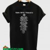 Think Hippie Thoughts T-Shirt