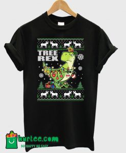 Tree Rex Christmas T-Shirt