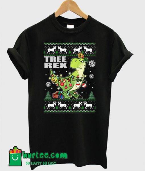 Tree Rex Christmas T-Shirt