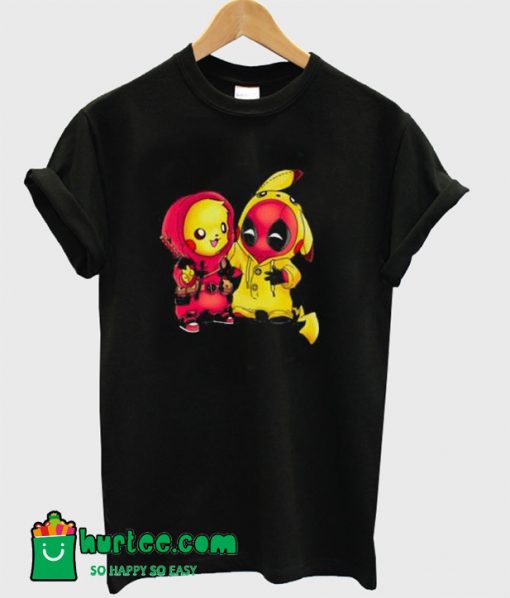 Baby Pikapool Pikachu Deadpool T-Shirt