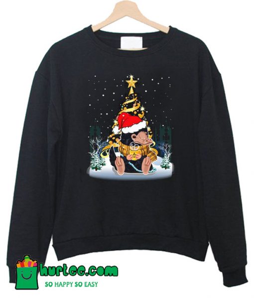 Platypus Santa Christmas Sweatshirt