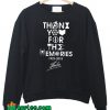 Stan Lee Tank You For The Memories All Heroes Sweatshirt