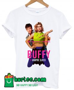 Buffy The Vampire Slayer Luke Perry Kristy Swanson T Shirt