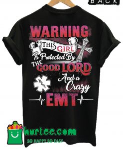 Cute EMT's Lady T Shirt Back