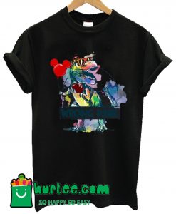 Dinosaur Rex Mickey mouse Wrong Park T Shirt