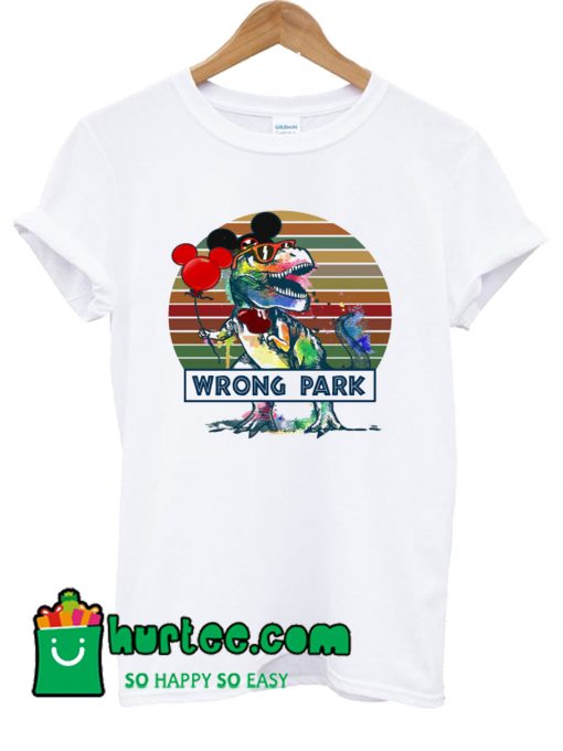 Dinosaur Wrong Park T Shirt