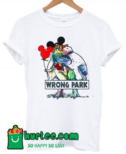 Dinosaur Wrong Park T Shirt