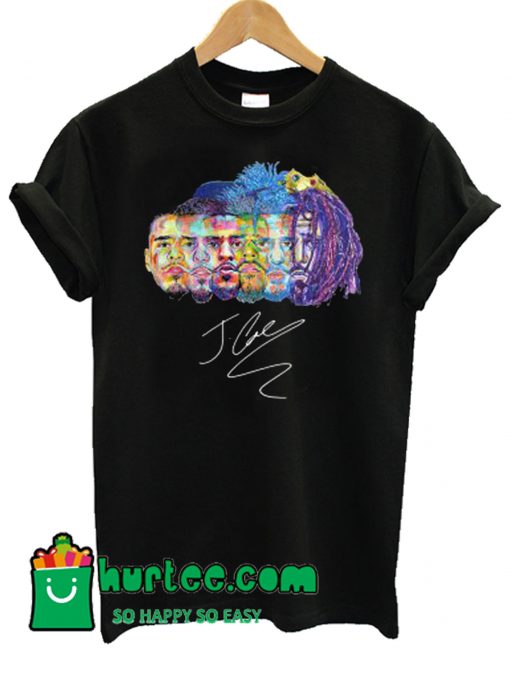 J Cole Signature Illustrator T Shirt