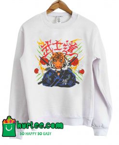 Japanese BUSHIDO Tiger Sweatshirt