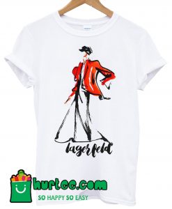 Late Karl Lagerfeld T Shirt