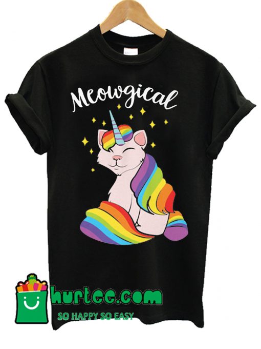 Meowgical Funny T Shirt