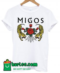 Migos Flower Tiger T shirt