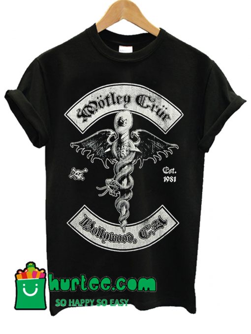 Motley Crue Dr Feelgood Hollywood T shirt