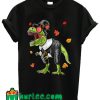 Pilgrim Dino Thanksgiving T Shirt