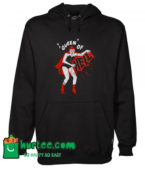 Pinup Succubus Queen Of Hell Hoodie