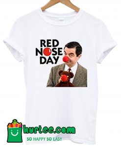 Red Nose Day Mr. Bean T Shirt