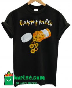 Sunflower Happy Pills T Shirt