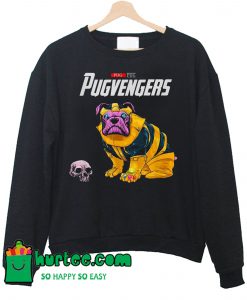 Avenger Endgame Pug Thanos Pugvenger Sweatshirt