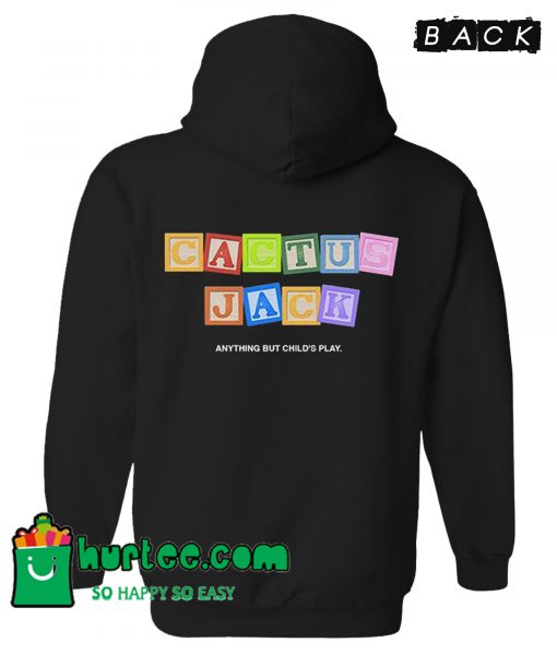 Cactus Jack Child's Play Hoodie Back