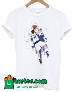 Dirk Nowitzki Artwork Basketball T shirt