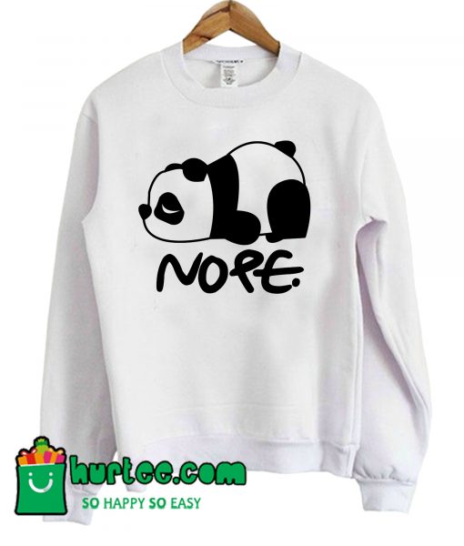 Panda Nope Sweatshirt