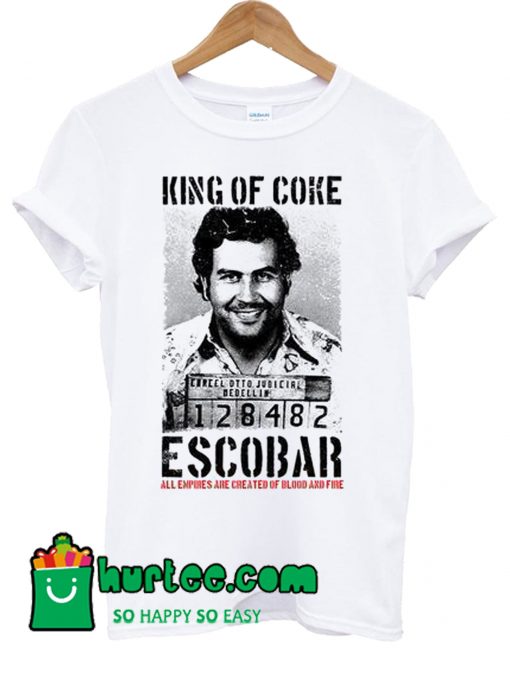 Rey De Coke Pablo Escobar T shirt