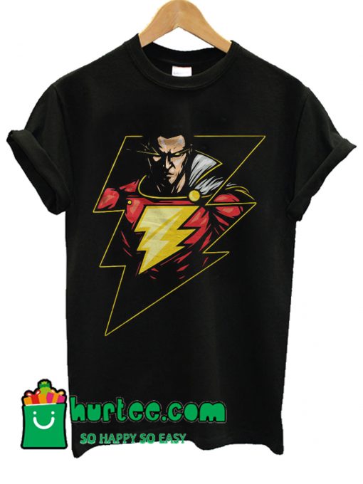 Shazam Black T shirt